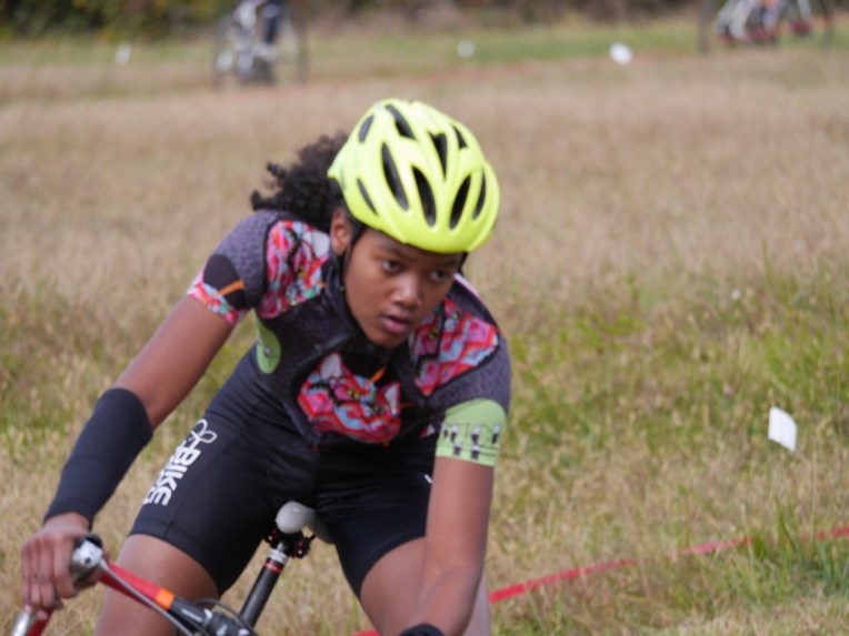 Tamia brought her crit racing strength to the grass
